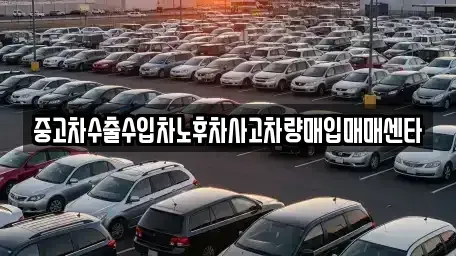대구 수성구 고모동 중고차매입 전문 중고차수출수입차노후차사고차량매입매매센타