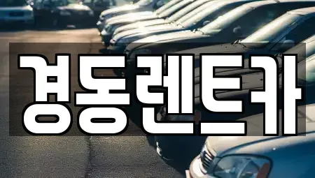 대구 중구 삼덕동1가 렌트카 전문 경동렌트카