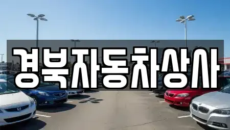 대구광역시 남구 중고차매매 전문 경북자동차상사