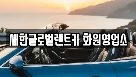 대구광역시 달성군 논공읍 렌트카 전문 새한글로벌렌트카 화원영업소