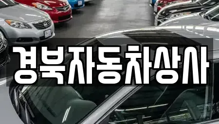대구광역시 북구 검단동 중고차매매 전문 경북자동차상사