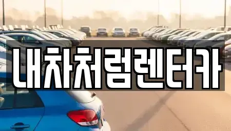 대구광역시 북구 관음동 렌트카 전문 내차처럼렌터카
