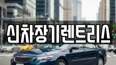 대구광역시 중구 북성로2가 렌트카 전문 신차장기렌트리스