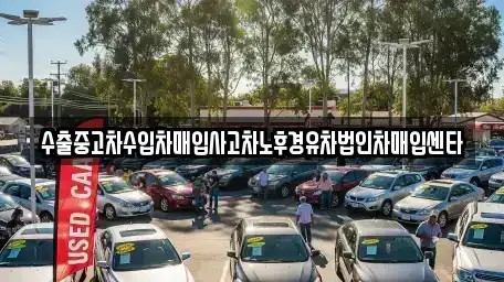 대구광역시 중구 시장북로 중고차 전문 수출중고차수입차매입사고차노후경유차법인차매입센타