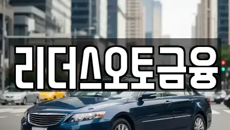 대구광역시 중구 종로2가 장기렌트카 전문 리더스오토금융