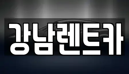 대전 대덕구 평촌동 렌트카 전문 강남렌트카