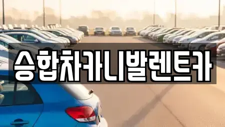 대전 동구 신안동 렌트카 전문 승합차카니발렌트카