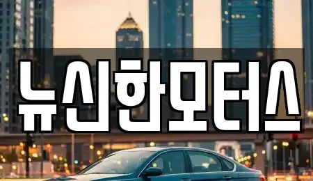 대전 동구 신안동 중고차 전문 뉴신한모터스