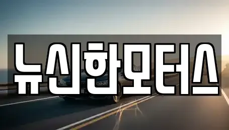 대전 유성구 상대동 중고차 전문 뉴신한모터스
