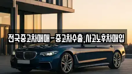 대전 유성구 상대동 중고차 전문 전국중고차매매-중고차수출,사고노후차매입