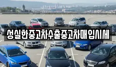 대전 중구 대흥동 중고차 전문 성실한중고차수출중고차매입시세