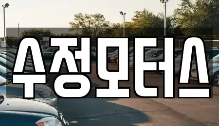 대전 중구 대흥동 중고차 전문 수정모터스