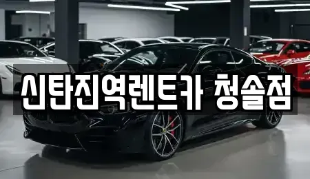 대전광역시 대덕구 용호동 렌트카 전문 신탄진역렌트카 청솔점