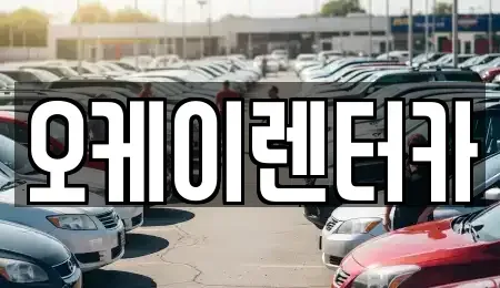대전광역시 대덕구 용호동 렌트카 전문 오케이렌터카