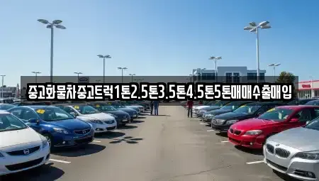 대전광역시 대덕구 용호동 중고차 전문 중고화물차중고트럭1톤2.5톤3.5톤4.5톤5톤매매수출매입