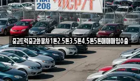 대전광역시 동구 낭월동 중고차 전문 중고트럭중고화물차1톤2.5톤3.5톤4.5톤5톤매매매입수출