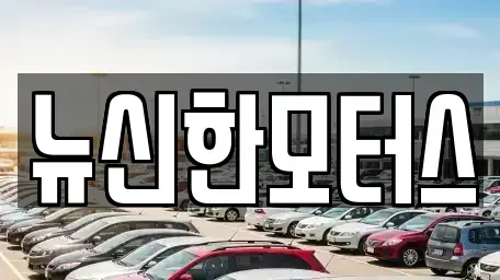 대전광역시 유성구 가정동 중고차매매 전문 뉴신한모터스