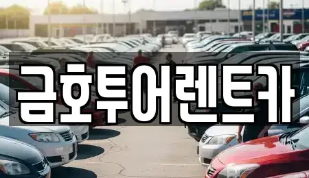 부산 강서구 장기렌트카 전문 금호투어렌트카