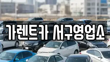 부산광역시 서구 서대신동2가 렌트카 전문 가렌트카 서구영업소