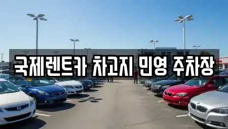 부산광역시 서구 서대신동2가 렌트카 전문 국제렌트카 차고지 민영 주차장