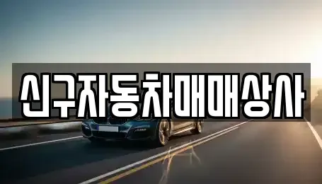 부산광역시 서구 토성동4가 중고차 전문 신구자동차매매상사