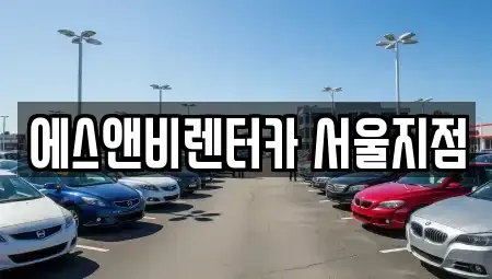 서울 강서구 가양동 단기렌트카 전문 에스앤비렌터카 서울지점