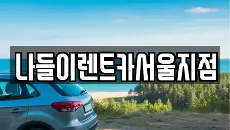 서울 성북구 삼선동5가 렌트카 전문 나들이렌트카서울지점