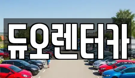 서울 송파구 방이동 렌트카 전문 듀오렌터카