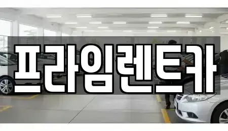서울 송파구 송파동 렌트카 전문 프라임렌트카