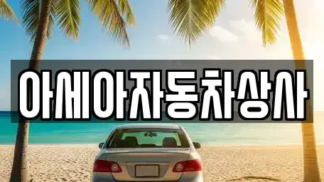 서울 송파구 송파동 중고차 전문 아세아자동차상사