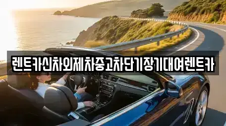 서울 용산구 원효로2가 단기렌트카 전문 렌트카신차외제차중고차단기장기대여렌트카