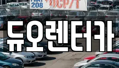 서울 종로구 명륜2가 렌트카 전문 듀오렌터카