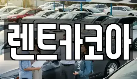 서울 종로구 적선동 렌트카 전문 렌트카코아