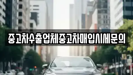 서울특별시 강서구 중고차매입 전문 중고차수출업체중고차매입시세문의
