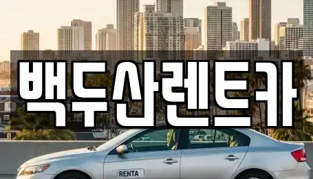 서울특별시 영등포구 당산동3가 렌트카 전문 백두산렌트카
