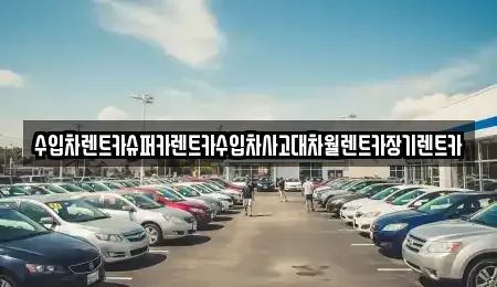 서울특별시 용산구 동빙고동 장기렌트카 전문 수입차렌트카슈퍼카렌트카수입차사고대차월렌트카장기렌트카