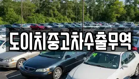 서울특별시 종로구 권농동 중고차매매 전문 도이치중고차수출무역