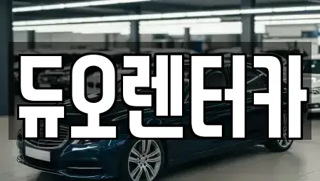 서울특별시 종로구 동숭동 렌트카 전문 듀오렌터카