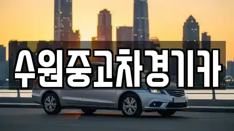 서울특별시 종로구 중고차 전문 수원중고차경기카