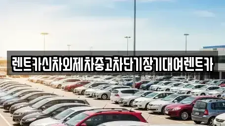 서울특별시 중구 산림동 단기렌트카 전문 렌트카신차외제차중고차단기장기대여렌트카