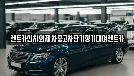 서울특별시 중구 장충동1가 장기렌트카,중고차,렌트카,단기렌트카,중고차매입,중고차매매
