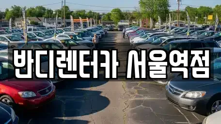 서울특별시 중구 태평로1가 렌트카 전문 반디렌터카 서울역점