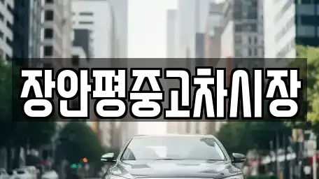 서울특별시 중구 태평로1가 중고차 전문 장안평중고차시장