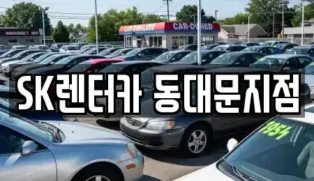 서울특별시 중구 흥인동 렌트카 전문 SK렌터카 동대문지점