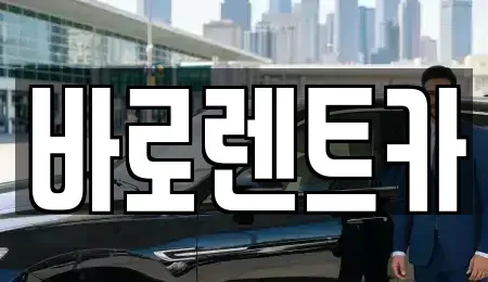 세종 연서면 장기렌트카 전문 바로렌트카