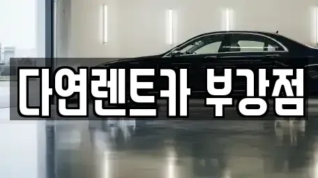 세종특별자치시 부강면 렌트카 전문 다연렌트카 부강점