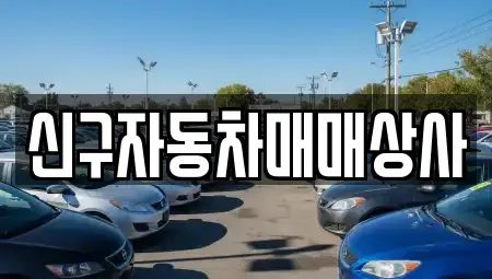 울산 남구 선암동 중고차매매 전문 신구자동차매매상사