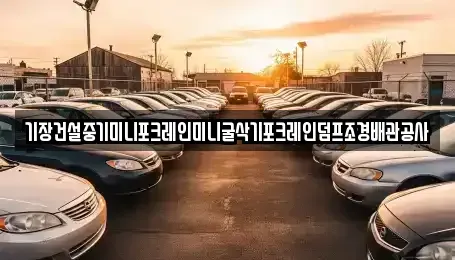울산광역시 남구 황성동 중고차 전문 기장건설중기미니포크레인미니굴삭기포크레인덤프조경배관공사