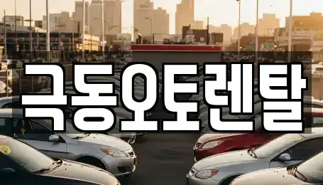 울산광역시 북구 창평동 렌트카 전문 극동오토렌탈