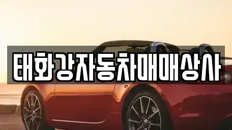 울산광역시 중구 동동 중고차 전문 태화강자동차매매상사